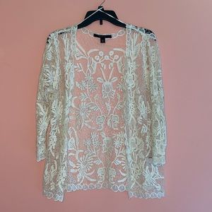 LACE COVER UP